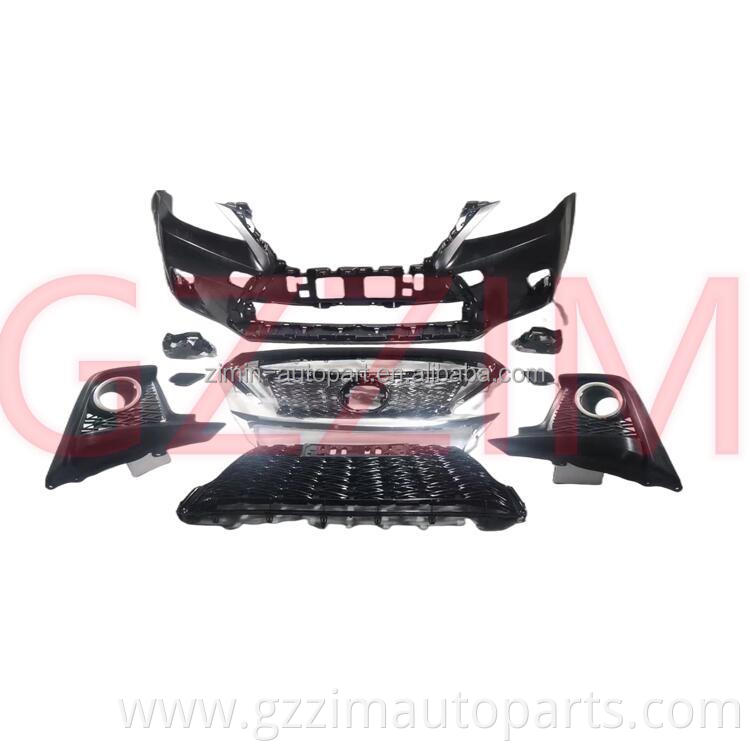 FRONT& REAR BUMPER UPGRADE BODY KIT FIT UPGRADE TO HYBRID F SPORT BODY KITS FOR 2011-2022 LX CT